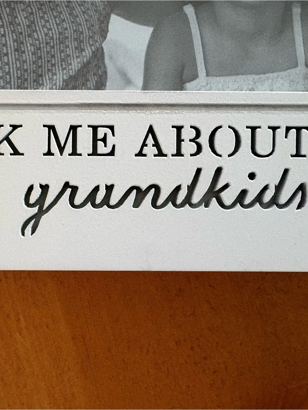 Hallmark Ask Me About My Grandkids Frame, 4x6, Brand New